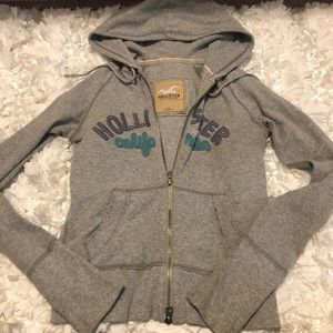 Grey Hollister Hoodie